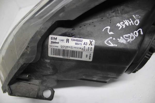 PHARE DROIT OPEL CORSA D 2011 - 2015 - Vue 3